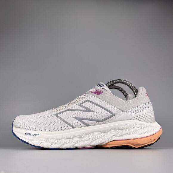 New Balance Fresh Foam X 860v14 Women’s 9 Gray Matter Copper Running Sneaker EUC - Picture 1 of 9